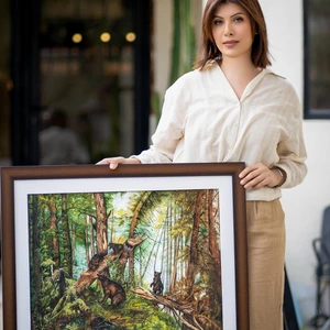 Portræt af Zahra Sohrabi